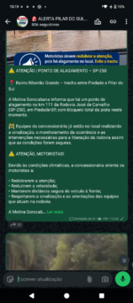Canal de WhatsApp de Notícias de Pilar do Sul – 806 Seguidores