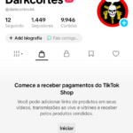 Tiktok Dark policial com 1400 Seguidores | Conta sem documentos e pronta pra vc começar a vender