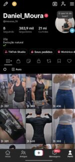 Conta Tiktok Monetizado 383k