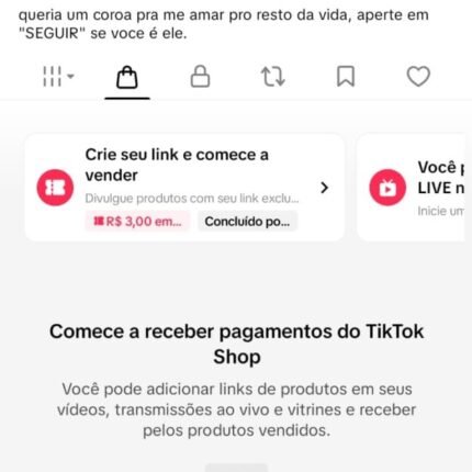 🚀 TikTok 1.9k + Shop Ativado | Pronta para Vender