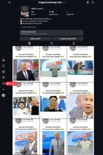 Página Instagram 2.700k seguidores - 19.5k visualizações nos últimos 30 dias