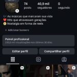 INSTAGRAM COM (40 MIL SEGUIDORES)
