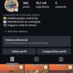INSTAGRAM COM (76 MIL SEGUIDORES)