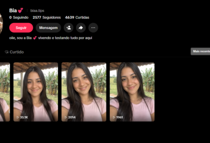 CONTA TIKTOK + 2.5K DE SEGUIDORES | CONTA AQUECIDA