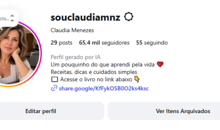 Conta instagram receitas vendendo bem na Hotmart