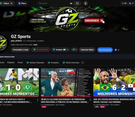 Canal de futebol