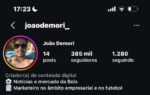 Instagram 385 mil seguidores