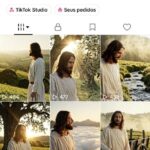 Conta tiktok +2k Shop ativo e sem identidade com visualizações boas e seguidores ativos