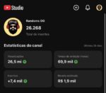 CANAL DO YOUTUBE MONETIZADO À VENDA