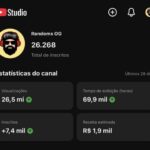 CANAL DO YOUTUBE MONETIZADO À VENDA
