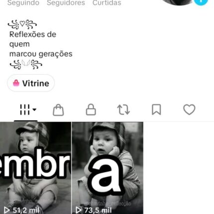 Conta com mais de 60 mil seguidores monetizada e com o tiktok chop ativo,com visualizações boas e seguidores ativos