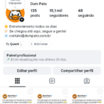 🔴OPORTUNIDADE🔴 ✅ 8 milhões de Views 30D! ✅ 15 Mil Seguidores Reais! ✅ Engajamento Altíssimo!