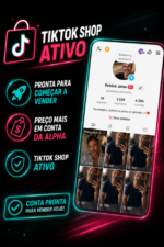 CONTA 1K TIKTOK SHOP ATIVO