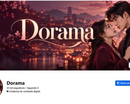 Página Facebook de Doramas | 33 mil seguidores e +2,1 milhões de visualizações