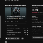 Canal Dark com 10K de Inscritos