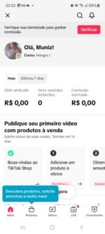 Conta TikTok Shop | Recém Aprovada (Conta nova) | Sem documentos - Imagem 2