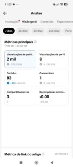 Conta no TikTok com 1.5k Seguidores - Imagem 5