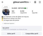 🚀PERFIL DO INSTAGRAM ORGÂNICO (6.010 mil seguidores & 600 MIL de viws em 30D)
