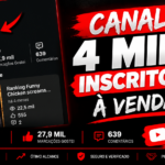 CANAL YOUTUBE À VENDA | 4,4 MIL INSCRITOS + 600 MIL VISUALIZAÇÕES!