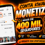 Conta Kwai mais de 400 mil seguidores | Monetizada parecerias pagas e tarefas do criador ganhos em dólares
