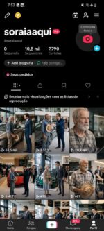 CONTA DO TIKTOK MONETIZADA +10,8K SEGUIDORES (ENGAJAMENTO REAL)