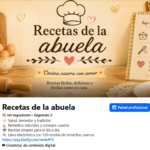 Página Facebook Monetizada - Público Espanha - Nicho Receitas Caseiras - 13K Seguidores
