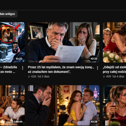 Canal Youtube com +1K de Inscritos