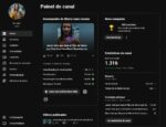 CANAL YOUTUBE DISPONÍVEL ️ Canal 1.3 Mil Inscritos 🚀🌱 | Crescimento 100% orgânico (ESP) Engajamento 13 MIL (28D) - Imagem 3
