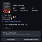 perfil do instagram 4K ✨