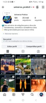 perfil do Instagram 37K seguidores brasileiros 🇧🇷