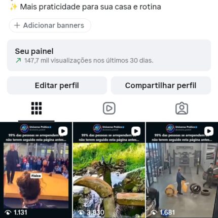 perfil do Instagram 37K seguidores brasileiros 🇧🇷