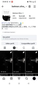Perfil do instagram 12K seguidores brasileiros 🇧🇷