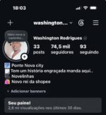 Vendo Instagram com e-mail e tudo