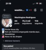 Vendo Instagram 75 Mil Seguidores | com e-mail e tudo