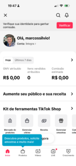 Conta Tiktok Shop 10.3k seguidores - Imagem 2