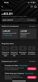 TikTok shop disponível com 5k de seguidores - Imagem 3