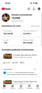CANAL DARK MONETIZADO 13 MIL INSCRITOS GERANDO DINHEIRO PARADO - Imagem 2