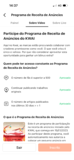 CONTA KWAI MONETIZADA COM 12 MIL SEGUIDORES - Imagem 3