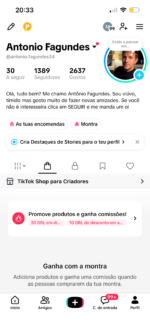 Conta 1,3K com Shop e Live Studio - Imagem 2