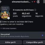 Conta Instagram com 48 Mil Seguidores