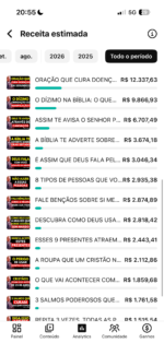 CANAL DARK 76 MIL INSCRITOS RENDEU 74 MIL EM 9 MESES EX MONETIZADO! - Imagem 3