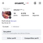 Conta de Instagram 6300 Seguidores