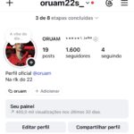 Conta do Instagram 1.600 seguidores
