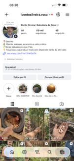 CONTA INSTAGRAM 120K - Engajado 100% ORGÂNICO