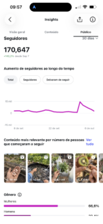 CONTA INSTAGRAM 170K 100% ORGANICO - Imagem 3