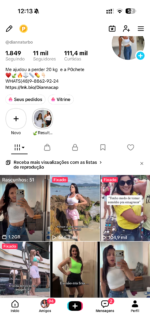 Conta Tiktok 11 mil Seguidores | Shop ativo Nicho emagrecimento - Imagem 2
