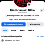 🚀 VENDO PÁGINA FACEBOOK MONETIZADA 1.400 Seguidores— HISTÓRIAS SIN FILTRO!