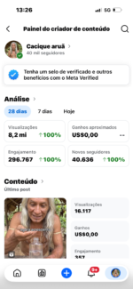 🚀 VENDO PACOTÃO — 2 INSTAGRAMS + 2 PÁGINAS FACEBOOK | MAIS DE 19 MILHÕES DE VISUALIZAÇÕES! - Imagem 2