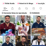 Conta com 193 mil seguidores Tik tok shop ativo