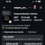 Instagram com 51,9 seguidores
